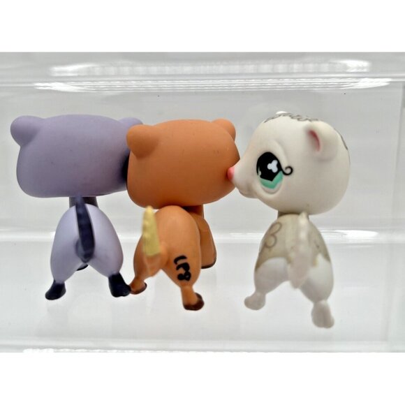 littlest Pet Shop LPS ferret #579 #1612 #482 #334 #289 HASBRO 2006 G2 lot of 5 - Picture 5 of 16